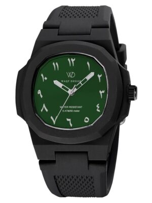D-WAQT – Montre Sport Silicone avec Chiffres Arabes – Homme, Femme, Enfant