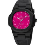 Montre Femme Silicone Sport Quartz – Grand Cadran Chiffres Arabes Lisibles Infirmière Étudiante